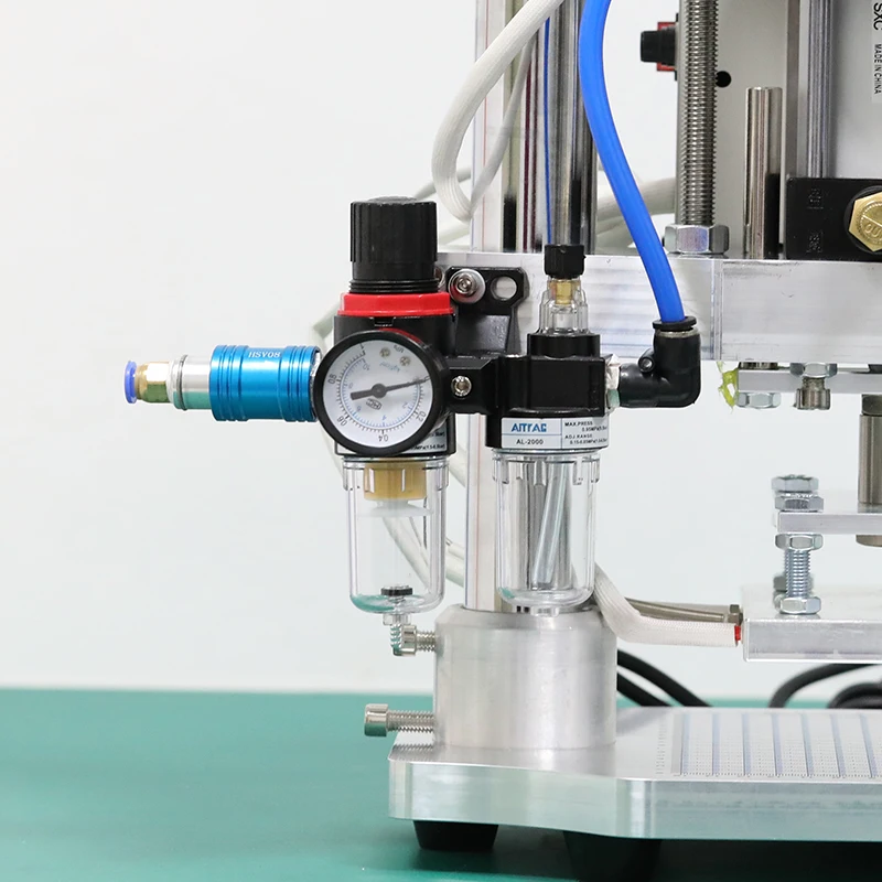 Picture 4: Pneumatic Hot Stamping Embossing Machine  for Masks Hat Socks PVC Leather Heat Transfer Printer Embossing Logo Pattern