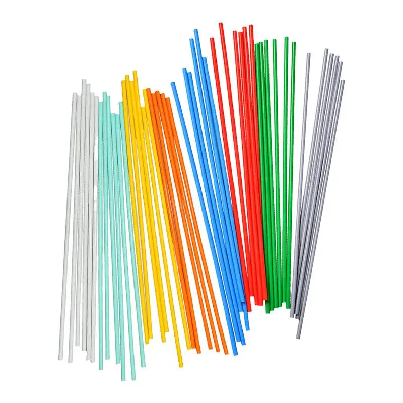 3D Pen Refills 300 Pieces Printer Pen Filament 3D Pen Supplies 10-Color Pen Refill Sticks For School Studio Home Use