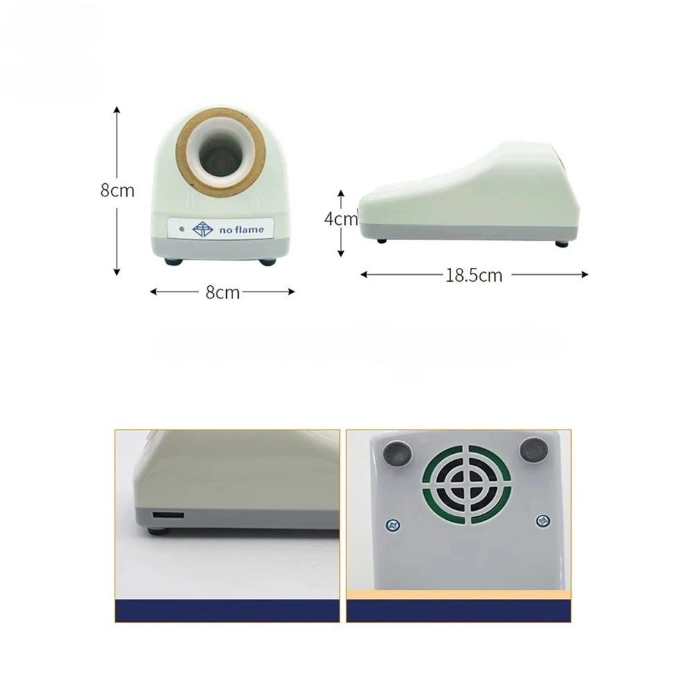 أداة المواد المختبرية الأسنان الشمع سكين سخان الأسنان نحت الشمع سخان لا لهب/مواد الفم سخان سريع #5
