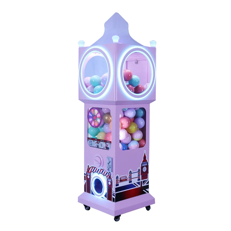 code scanning large commercial egg twisting machine self-service sale coin-operated elastic ball machine lottery machine