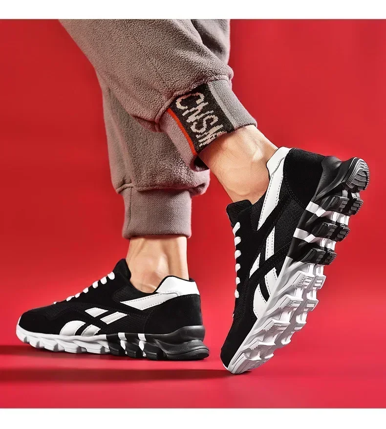 Größe 36-48 Herrenschuhe Leichte Atmungsaktive Schuhe Rutschfeste Atmungsaktive Laufschuhe für Herren Große Größen Sneaker Dropshipping Kinderschuhe – Detail 11
