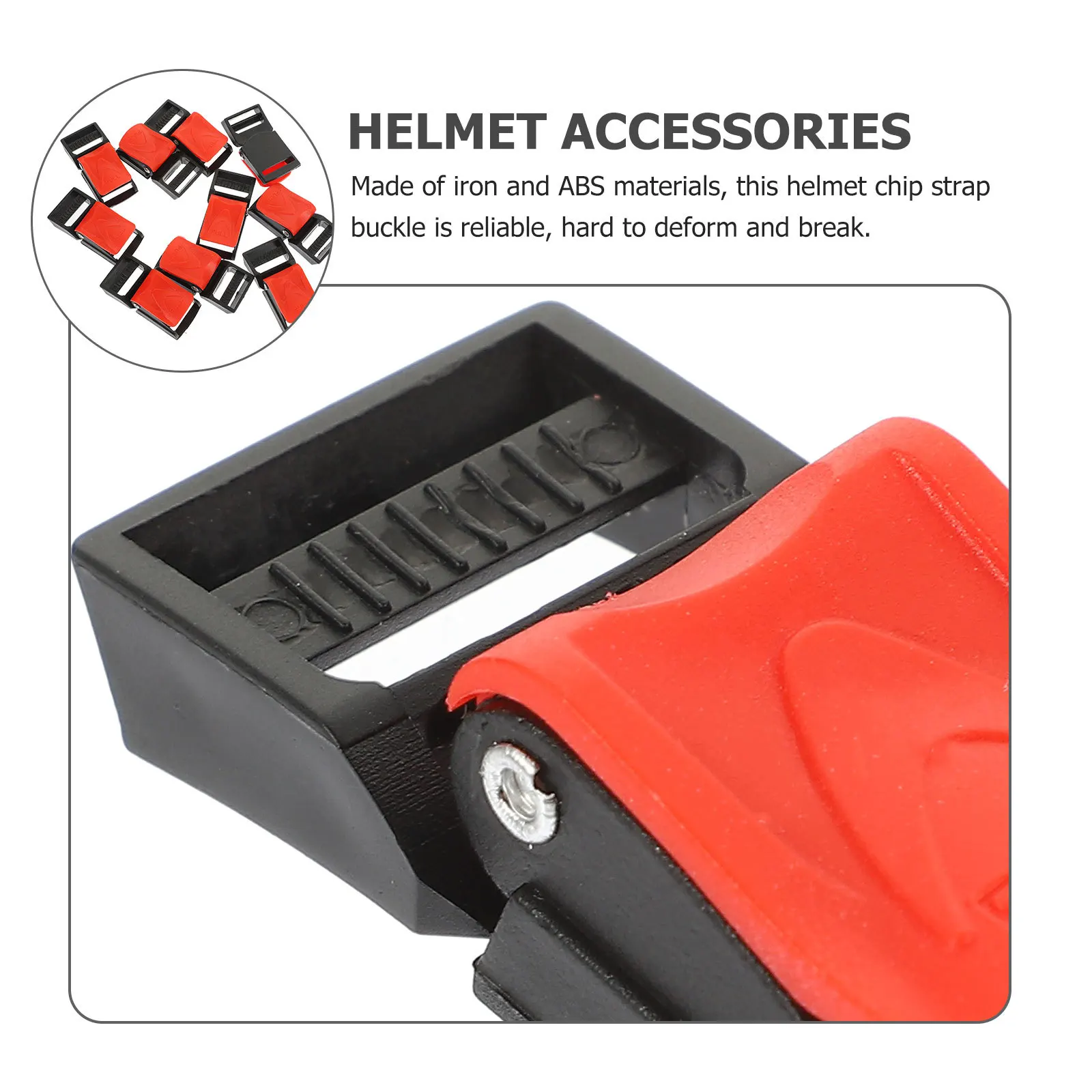 

10Pcs Clip Chin Strap Quick Release Buckle Creative Design Compatible Most Motorbike Helmets Easy Install