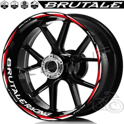 For Mv Agusta Brutale RR 1000RS 1000RR ASSEN 910R 800RR 675 990 750 Motorcycle Wheel Sticker Reflective Rim Decals Waterproof