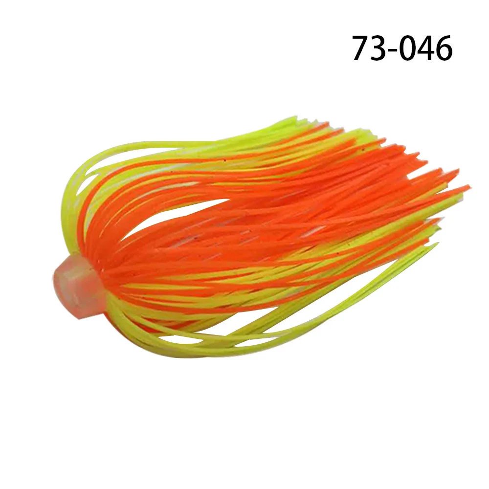 5 Stück/Lot 88 Stränge 64mm Silikonröcke Elastische Löcher Schirmröcke Angelzubehör Buzzbaits Spinner Buzz Bait – Detail 9