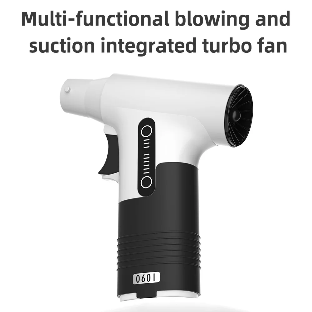 Electric Turbofan Mini Portable Turbo Fan Vertical Small Wind Turbine For Computer BBQ Air Dust Collector Cleaner