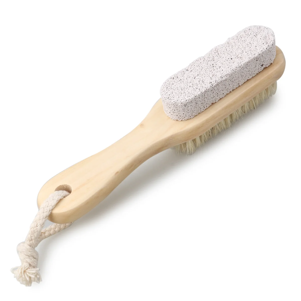 Body Pumice Stones Foot Exfoliating Brush Care Pedicure Tools for Feet Bamboo Bristle