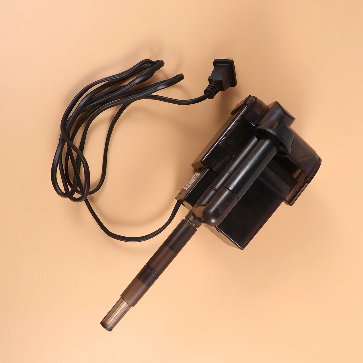 

Black Wall Mounted Aquarium Filter 2W Adjustable Flow Oxygen Pump Fish Tank Submersible Filtration High Efficiency Waterfall