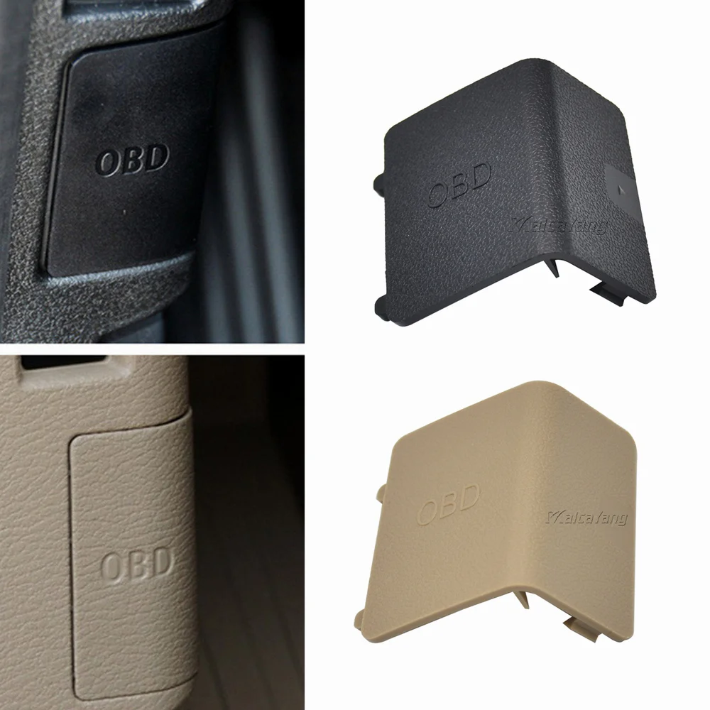 Car Interior Kick Panel Cap LHD Left OBD Plug Cover Trim For BMW 3 Series E90 E91 E92 E93 51437147538