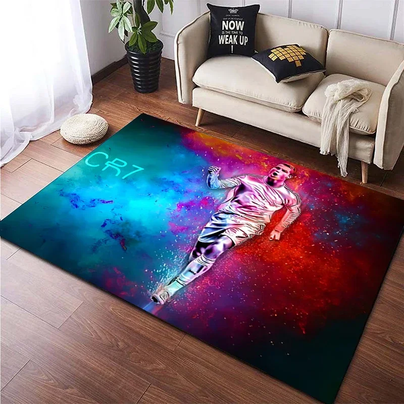 

Ковер с футбольной звездой для детей, напольный коврик для гостиной, спальни, кухонный коврик, детский коврик для спальни, декор для спальни, ковер в стиле аниме,