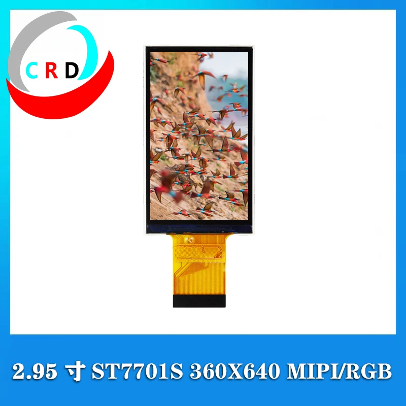 Changruida 3.0 inch TFT LCD screen LCD360 * 640 full color ST7701S serial screen MIPI/RGB lcd display  lcd screen
