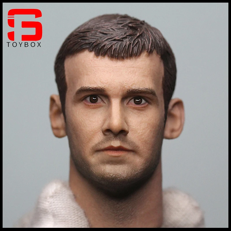 1/6 Scale Tough Guy Pierce Head Sculpt Carving Model Fit 12'' Male Soldier Action Figure Body Dolls