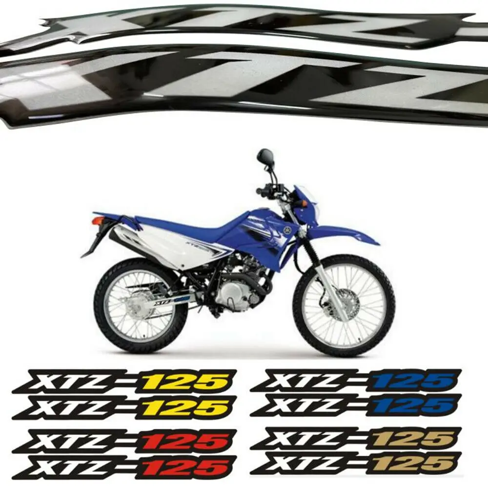 

3D Glue Swing Arm Chain Drive Shaft Box Reflection Stickers Decorate Decals Sticker Tape For YAMAHA XTZ125 XTZ125E XTZ 125 125E