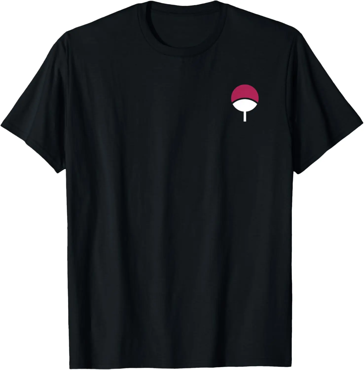 Naruto Shippuden Sasuke Uchiha Icon Front and Back Anime T-Shirt S-6XL
