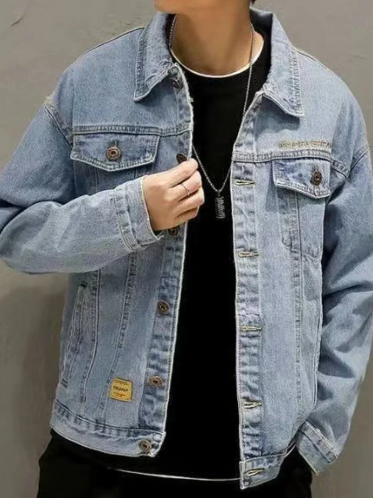 Männliche Jeans mäntel gepolsterte Polsterung warme Herren-Jeans jacke Wolle mit Schafs chwarz g Winter oberbekleidung zum niedrigsten Preis billig stilvoll