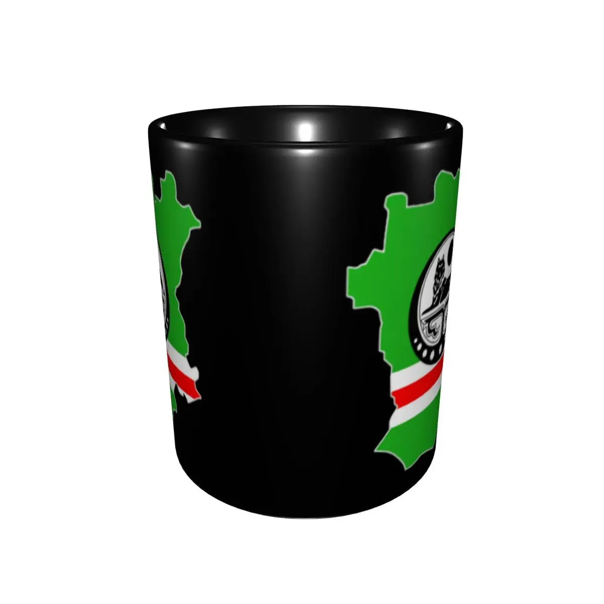 High Quality Chechnya Flag Merch Mugs Kawaii Chechen Republic Coffee Cup