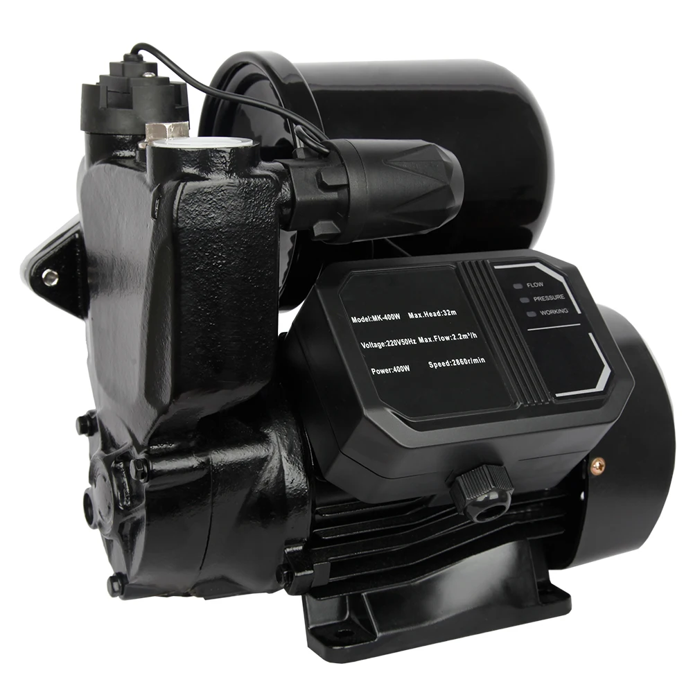 Fully Household Domestic Home Intelligent Digital Display 0.8kw 1hp Smart Silent Booster Water Self Priming Pump 800w