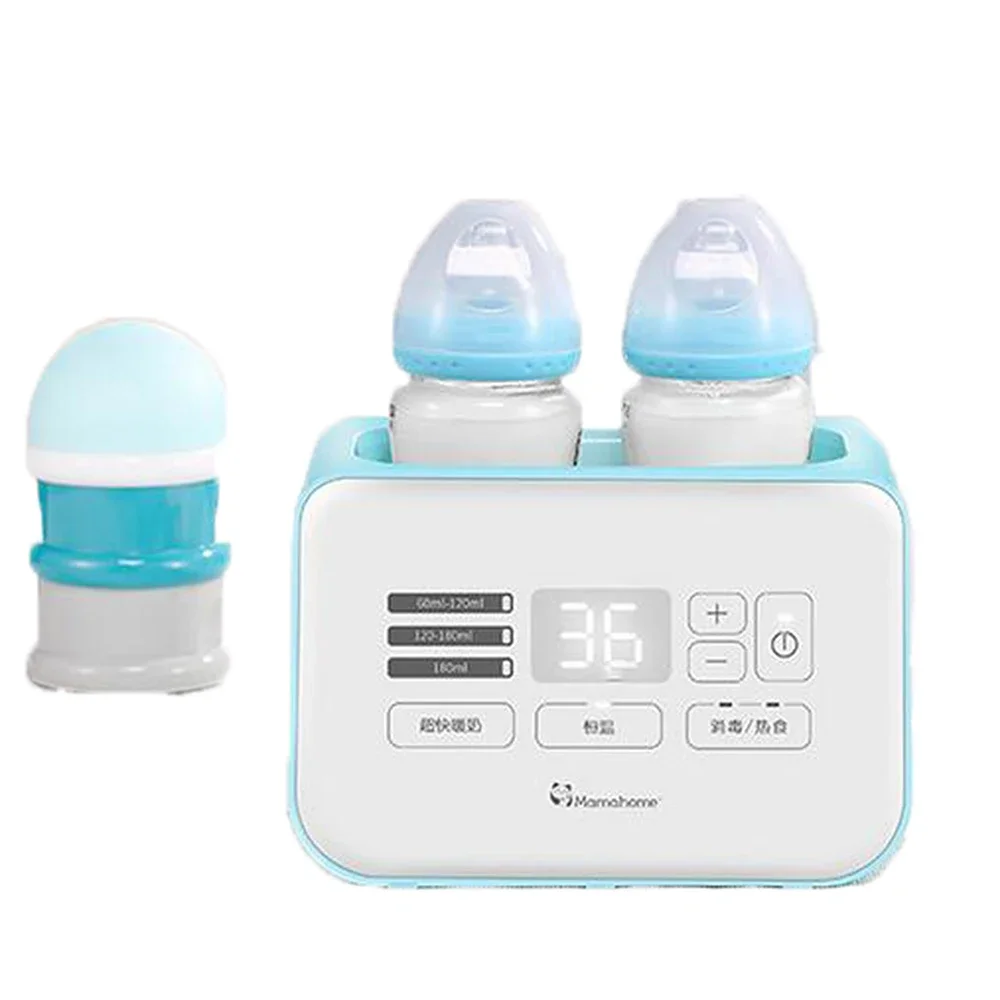 Elektrische Babyfles & Voedselwarmer Sterilisatoren Warme Melk Multifunctioneel Apparaat Baby Voeding Dubbele Fles Sterilisator