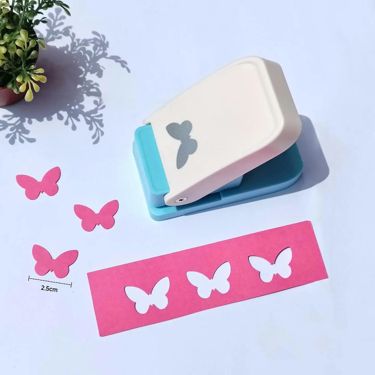 1PC butterfly, cherry blossom puncher medium labor-saving embossing tool diy handmade various embossing tool