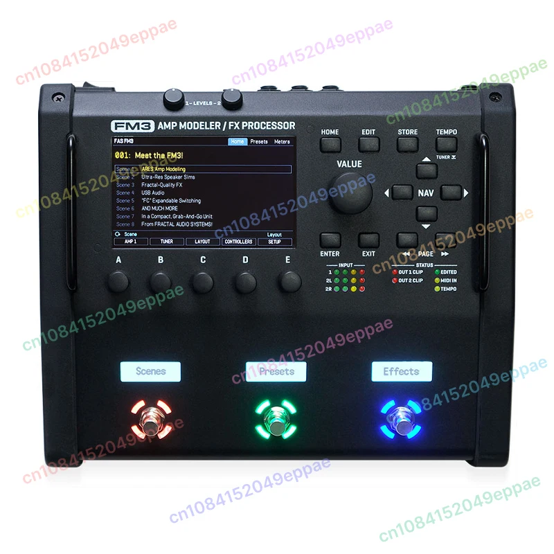 

FM3 Professional Guitar Amp Modeler/ FX Processor Multi-Effects Pedal