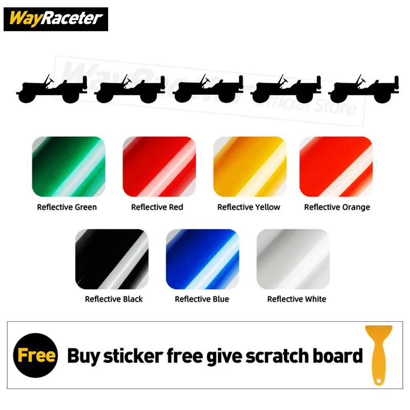 Thumbnail 3 - #39 Top 40 Reflective Car Decals Worth Buying In 2026