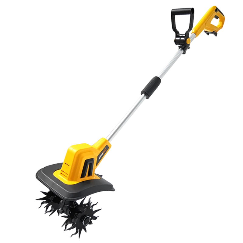 

Small household electric hoe Garden micro-tiller Vegetable field Rotary farming Agricultural excavation