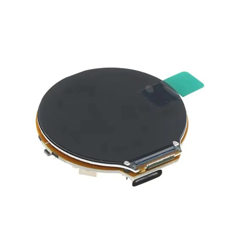 ABjf-display redondo 1.28 Polegada tipo-c ESP32-C3 ips tela sensível ao toque capacitiva 240x240 tft lcd módulo ESP32-2424S012 tela de toque