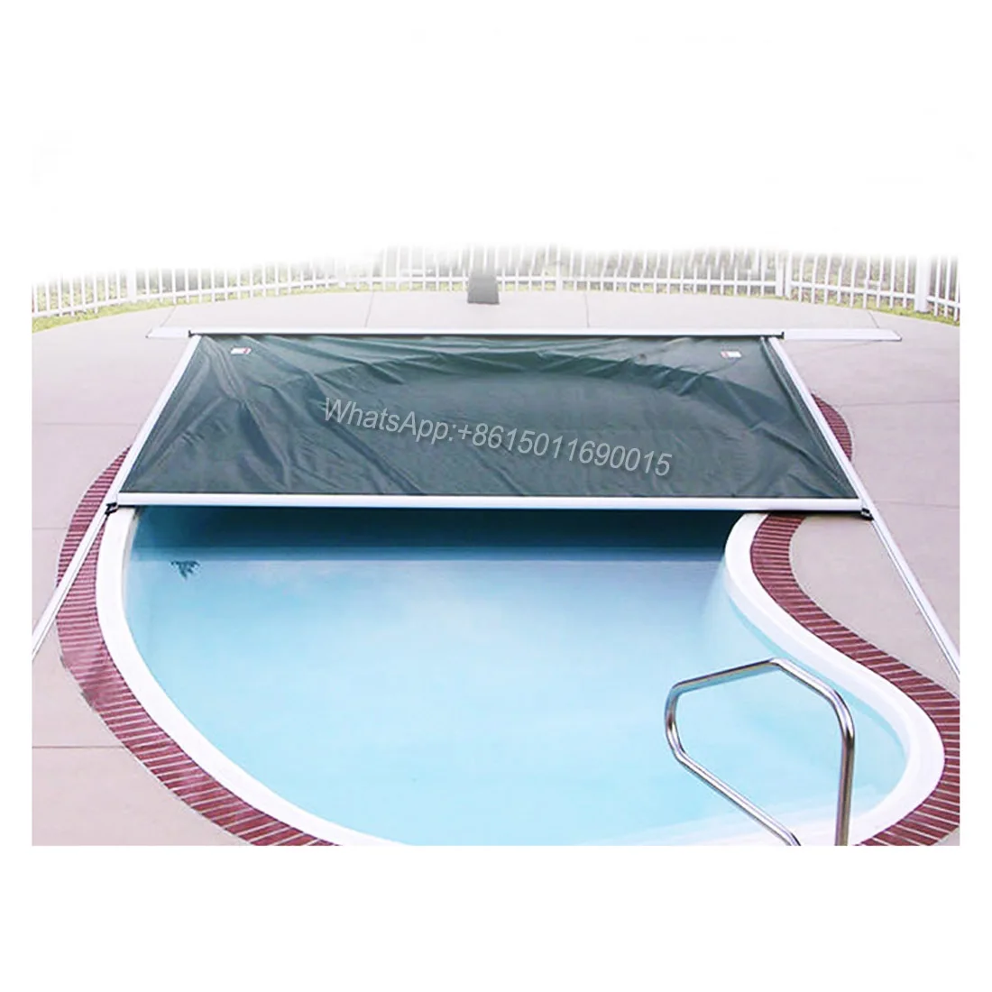 Swimming Pool Thermal Insulation Soft Cover PVC Dustproof Roller Shutter Cover Home Swimming Pool Safety Cover Customization