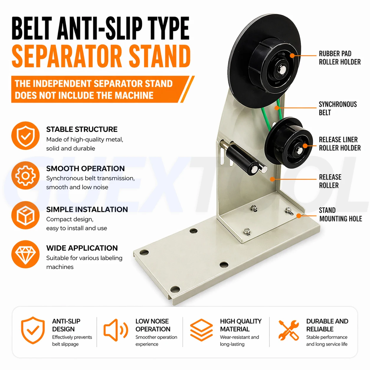 Automatic Tape Dispensers Bracket For ZCUT-9/M-1000 Tape Cutting Machine Tape Cutting Machine Stripping Bracket Support Frame