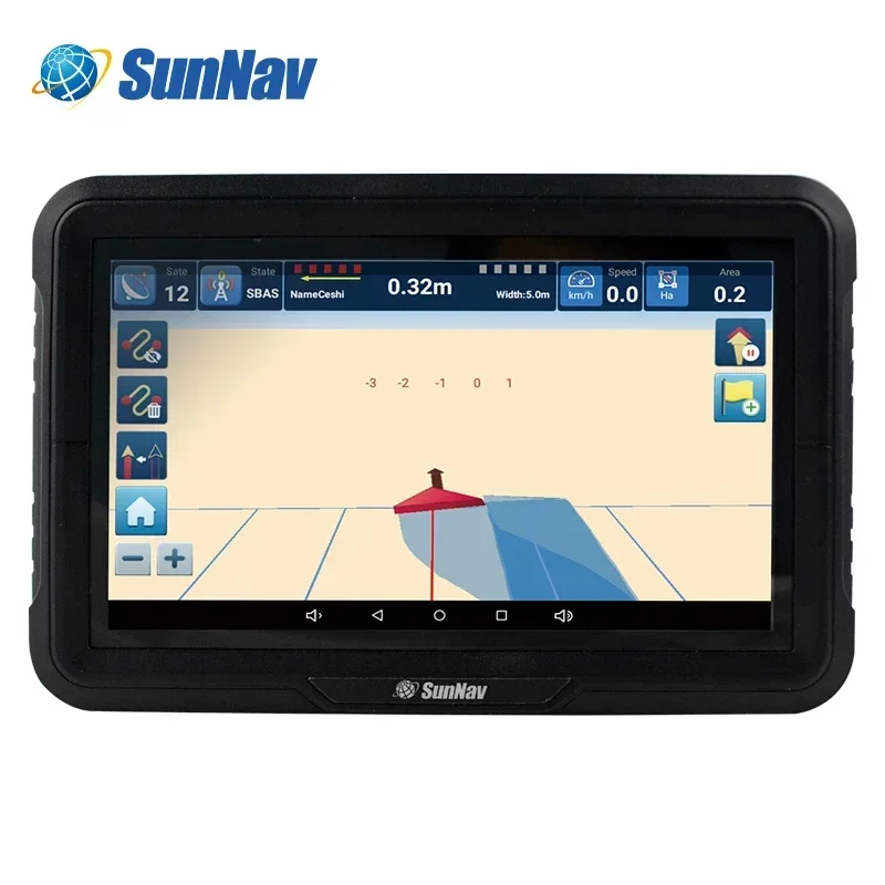 Sistema de Guiado para Tractor AG70, Sistema de Guiado GPS para Tractor de Agricultura de Alta Precisión, Equipo de Guiado y GPS
