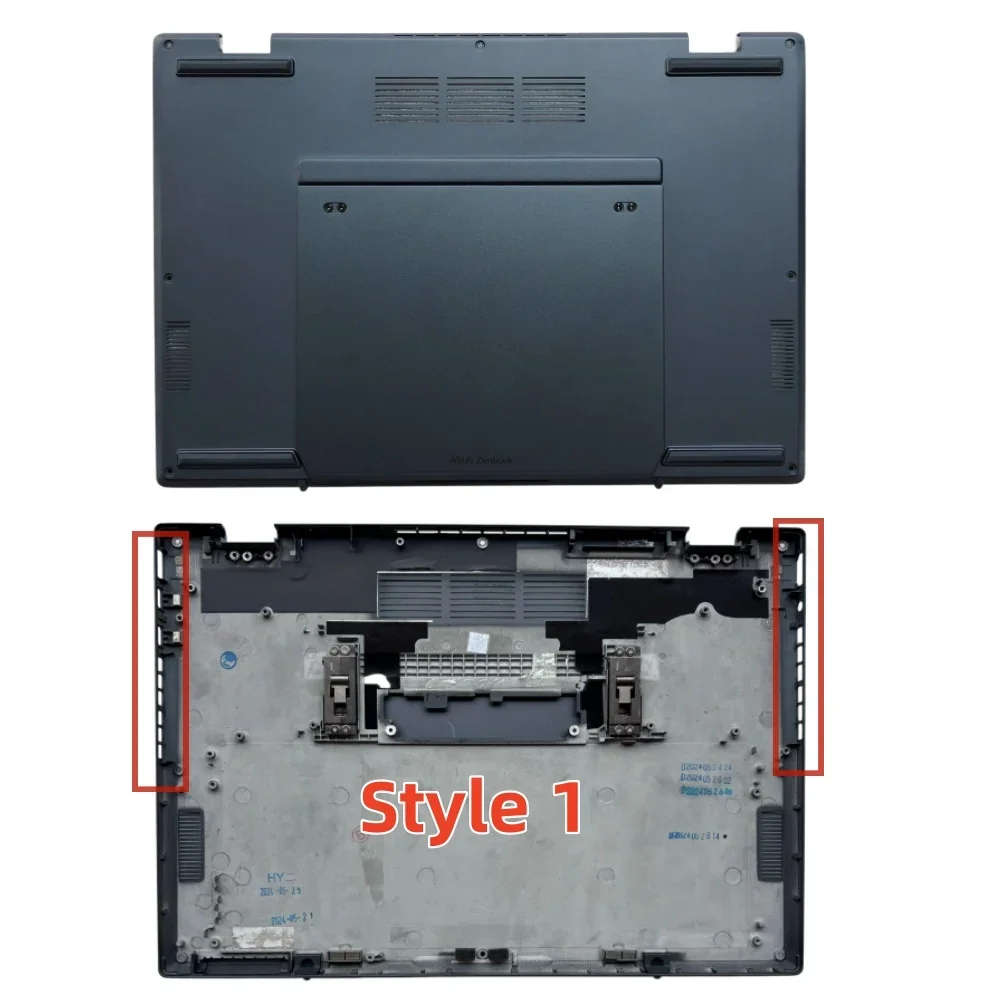 New For ASUS Lingyao 14 Dual Screen Zenbook UX8406 LCD Back Cover Top Case/Bottom Base Cover Lower Case