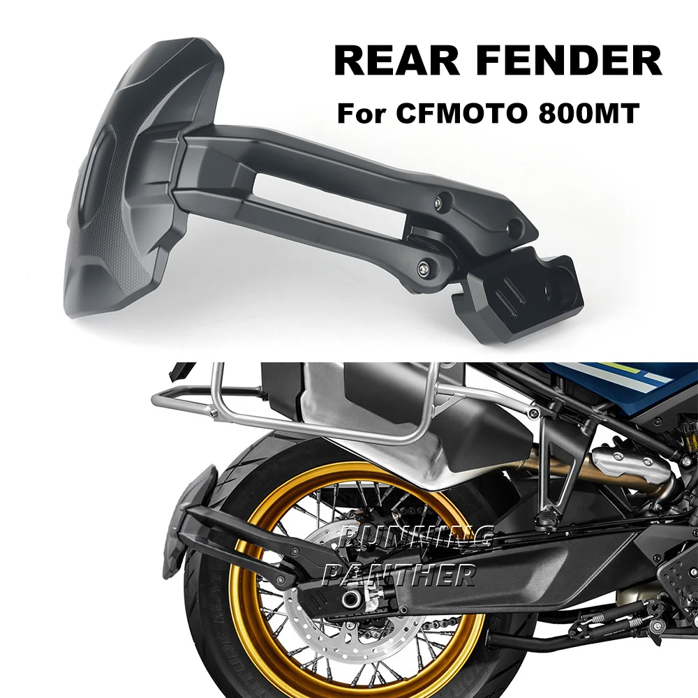 For CFMOTO 800MT 800 MT Motorcycle Accessories Rear Wheel Hugger Mudguard Rear Fender Mudflap Guard