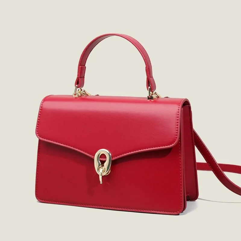 

Fashionable Elegant Diaper Bags For Women Vintage Leather Crossbody Bag Designer Shoulder Bag Simple Large Capacity Tote Bag