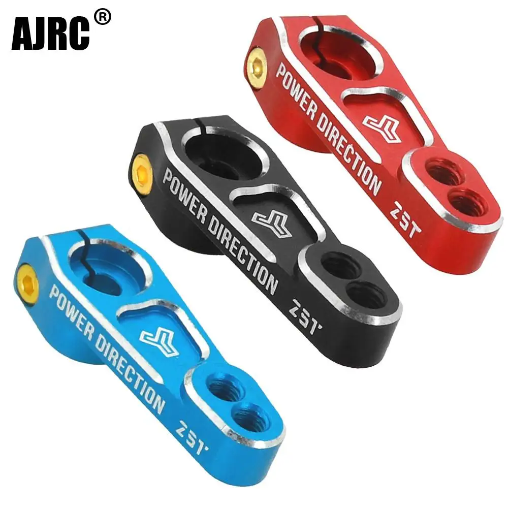 Ajrc 7075-t651 Metal 25t Steering Arm Servo Horn For 1/10 Rc Crawler Trax Trx4 Trx-6 Axial Scx10 Yikong Rgt Rc4wd Upgrade Parts