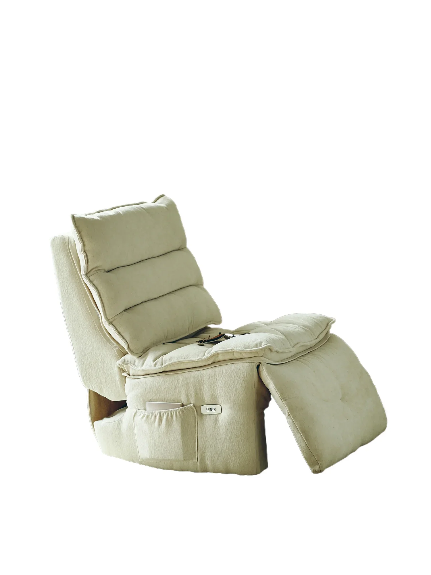

Electric Adjustable Lazy Sofa Living Room First Class Fabric Single Cloud Sleeping Rocking Chair