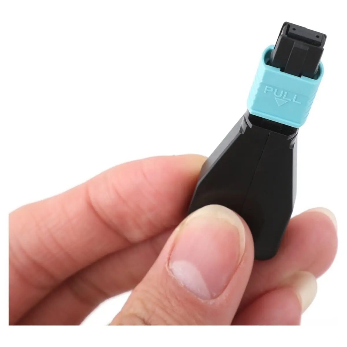 MPO Fiber Loopback Adapter-Multimode OM3, 8-Fiber Connector, Suitable for Fiber Optic Testers and Loopback Module