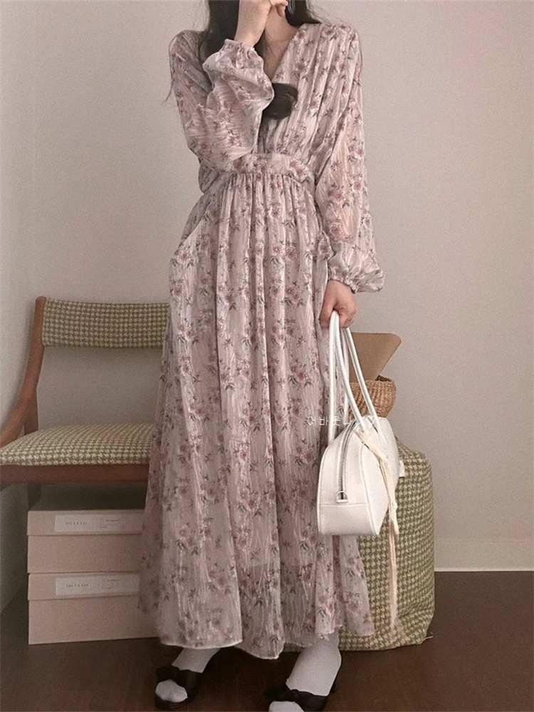 Vestidos Para Mujer Winter Sundress Long Dresses For Women Vintage Dress De Mujer Elegantes Vestido Feminino Traf Official Store