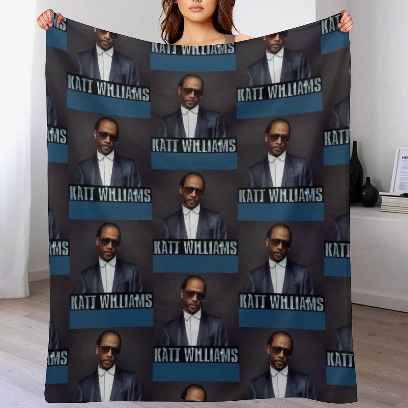 

Katt Williams Throw Blanket manga For Sofa Thin Luxury Large Blankets