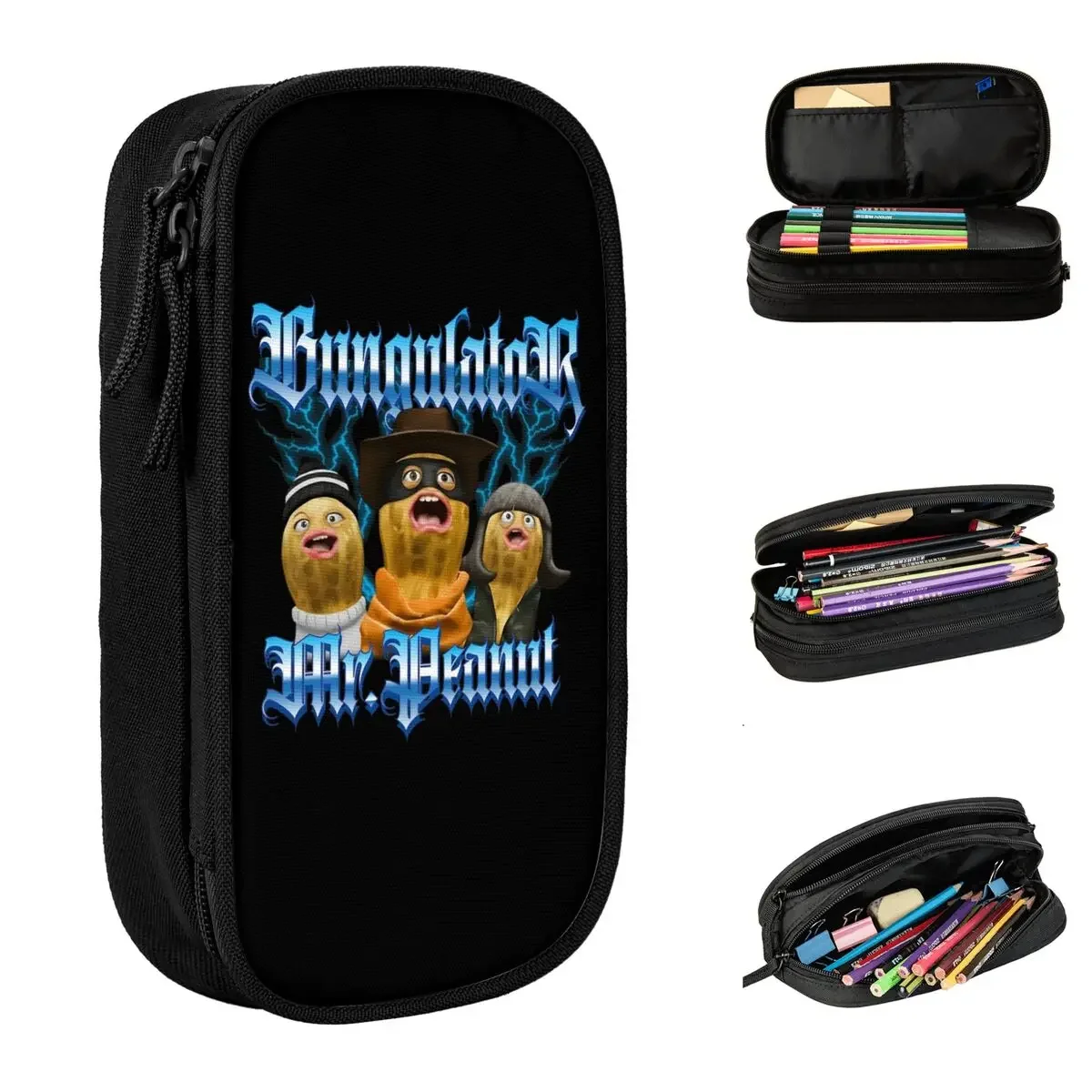 Goop Goop Goop Arc Raiders Game Pencil Cases Pencilcases Pen Kids Big Capacity Bag Office Zipper Stationery