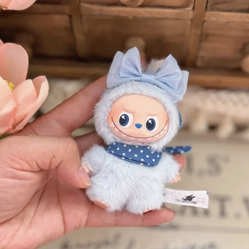 Pour labubu 4.0 vêtements les monstres broche pour l'amour série nœud écharpe robe pour Labubu 3.0 V2 V1 poupée vêtements accessoires jouet cadeau