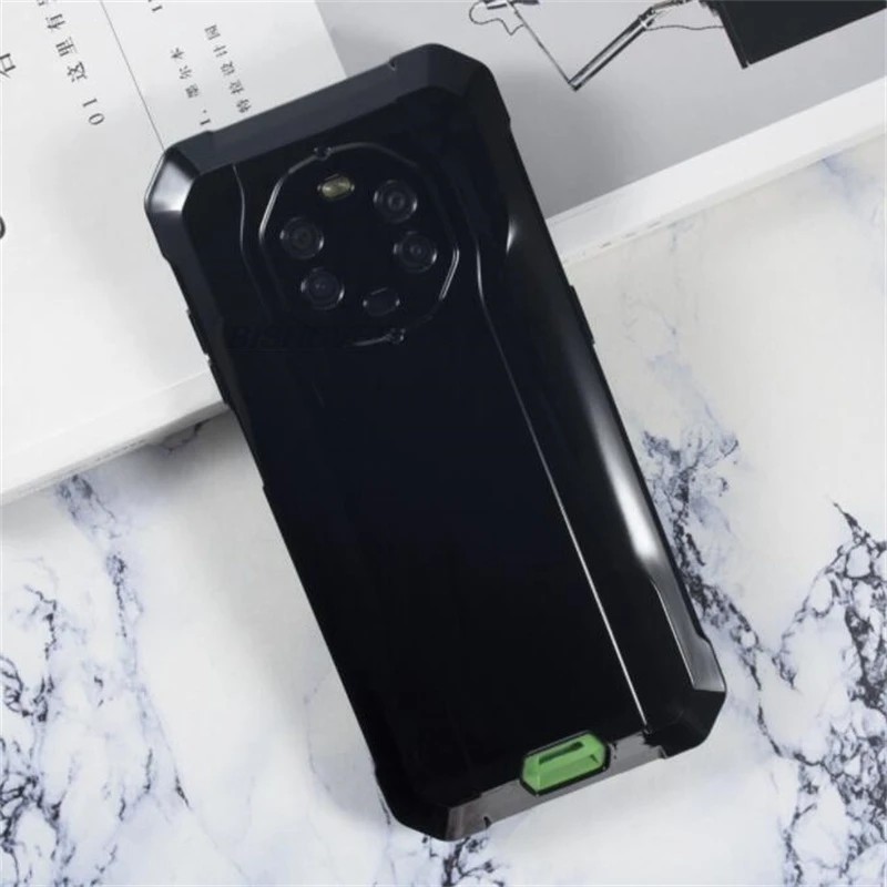 Soft Silicone Black Case For Blackview BL8800 Pro BV8800 6.58"  TPU Bumper Case For Blackview BL8800PRO Back Phone Cover