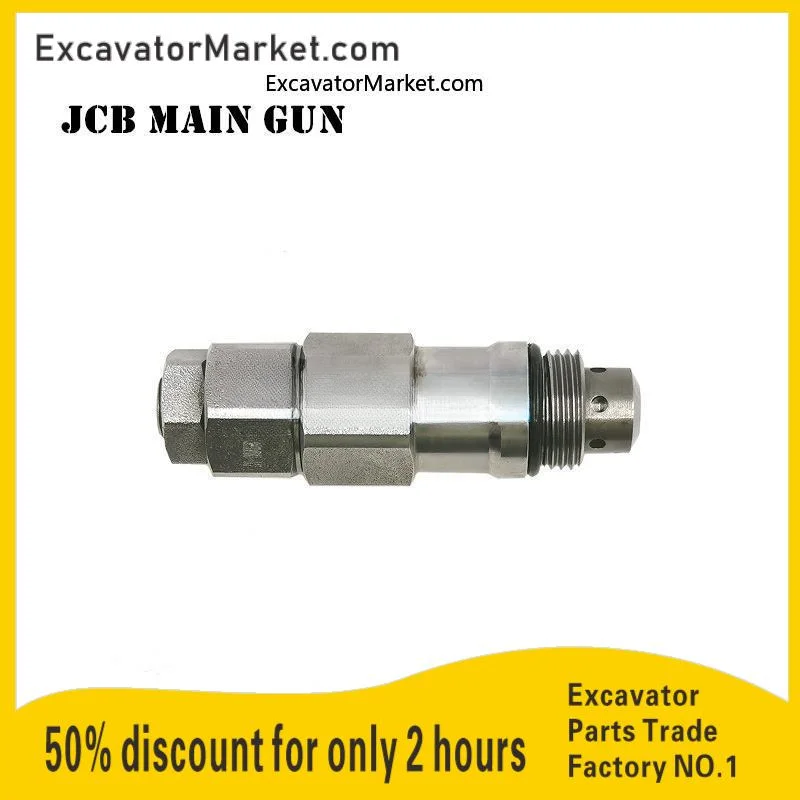 For JCB 200 210 220 Excavator Loader Main Gun Main Relief Valve Distributor Control  Valve Accessories excavator Accessories