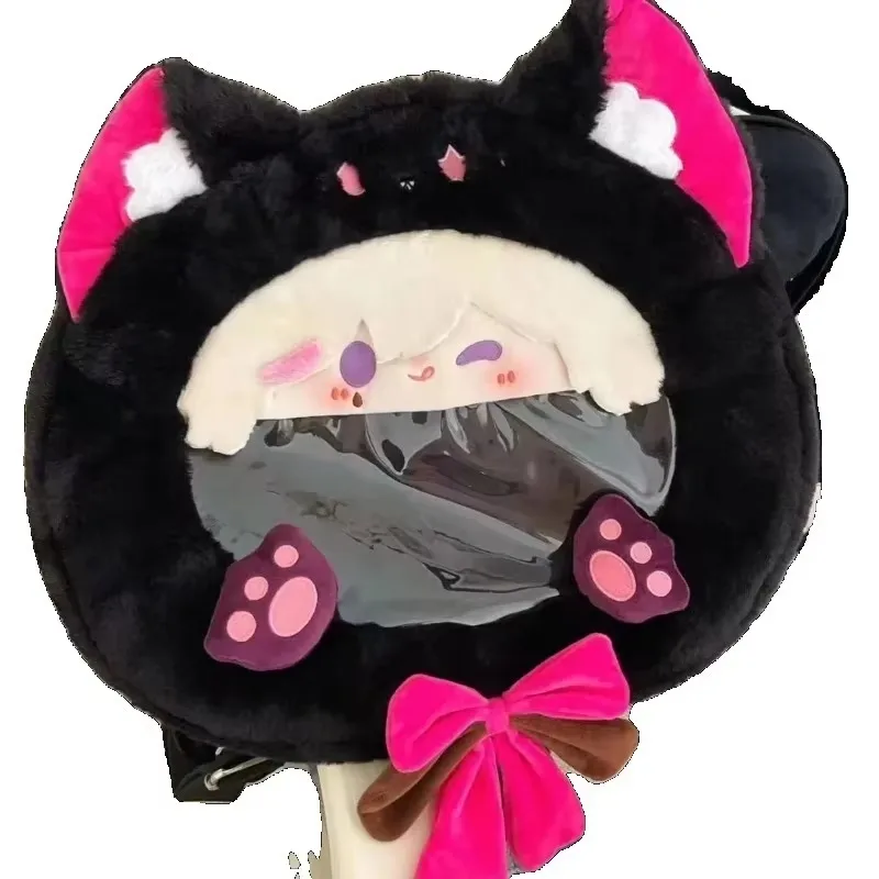 Unisex Pluche 35 cm GS Impact Game Anime Cos Lyney Alle Teyvat De Beste Grote Goochelaar Rugzak Enkele Schouder Pijn tas Gift