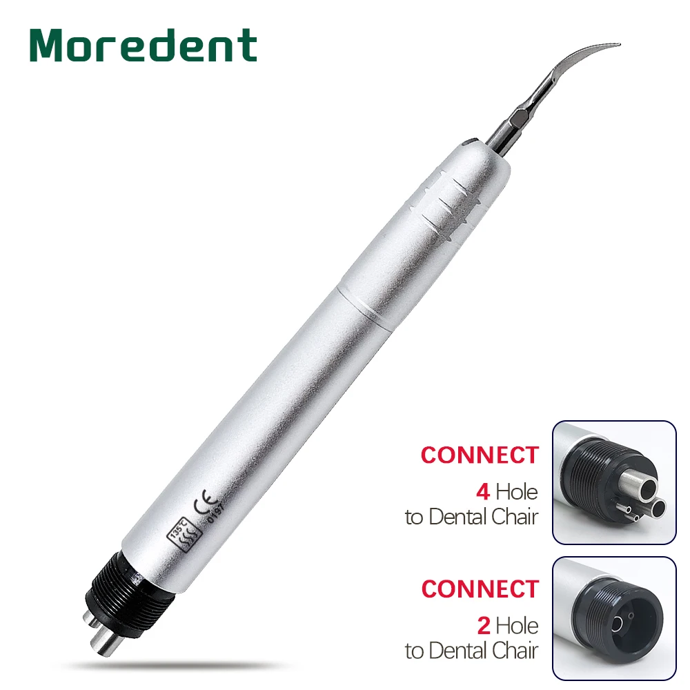 

Dental Ultrasonic Air Scaler With 3 Tips Teeth Cleaning 2/4 Holes Handpiece Dental Teeth Whitening Cleaner Dentist Lab Clinic