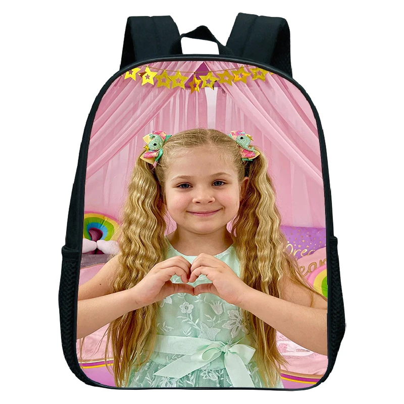 Kids Bag Diana Show Print Backpack for Girls High Quality School Bag Kawaii Girl Pattern Kindergarten Backpack Toddler Bags Gift