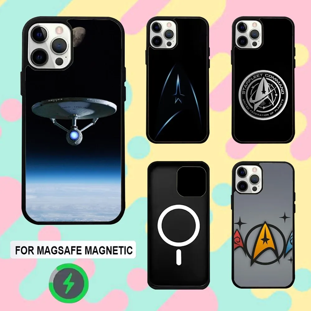 

Star Trek Ships Phone Case For iPhone 16e,16,15,14,13,12,11,Plus,Pro,Max,Mini Magsafe Magnetic Wireless Charging