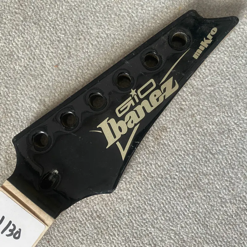 jN130 564MM Short Scales Genuine Ibanez GIO mikro 6 String ST Electric Guitar Neck 24 Frets No Frets&Paints Unfinished DIY Part