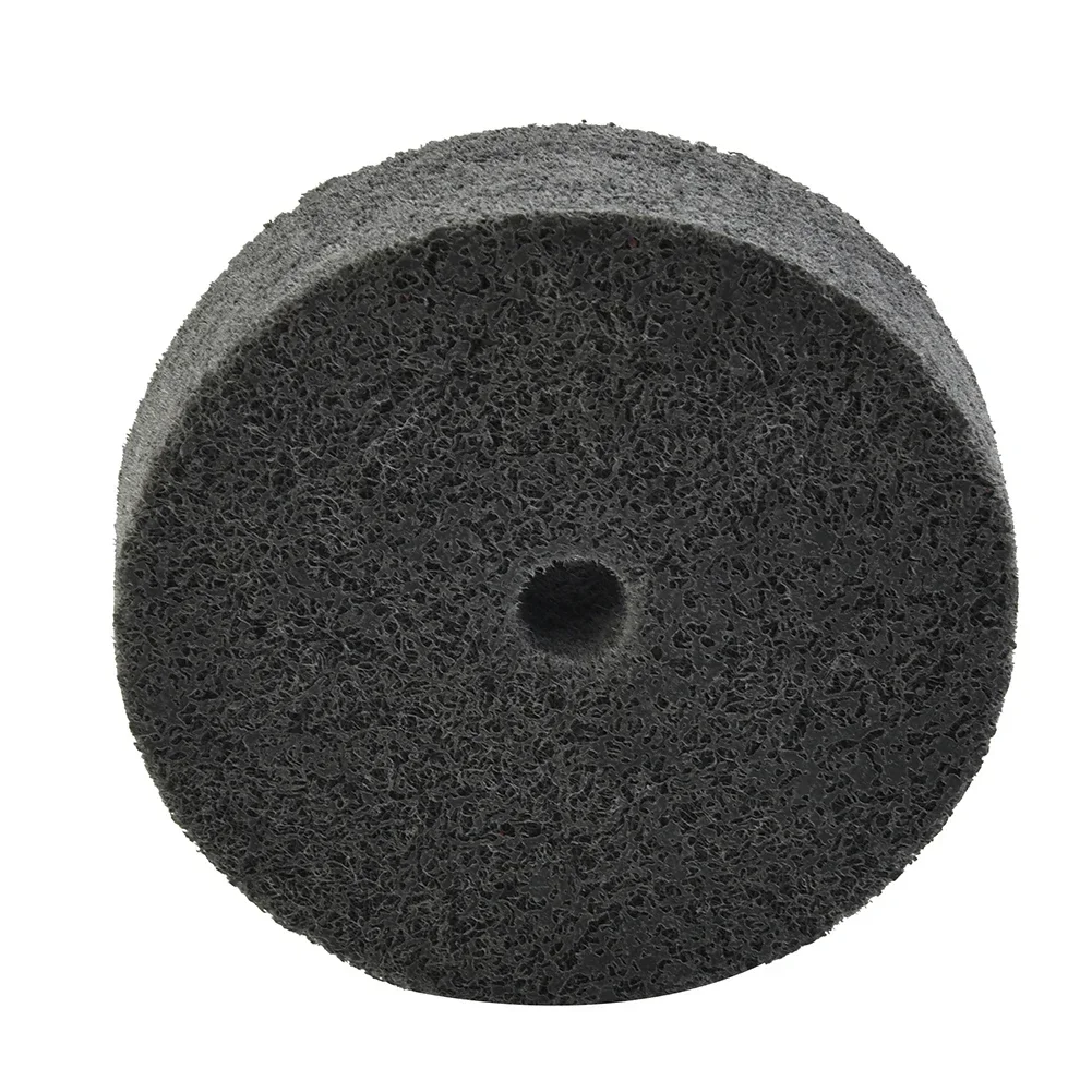 2pcs 75mm Nylon Abrasive Grinding Wheel On Household Bench Grinder For Metal Stone Wood Finishing Grinding Disc Tool