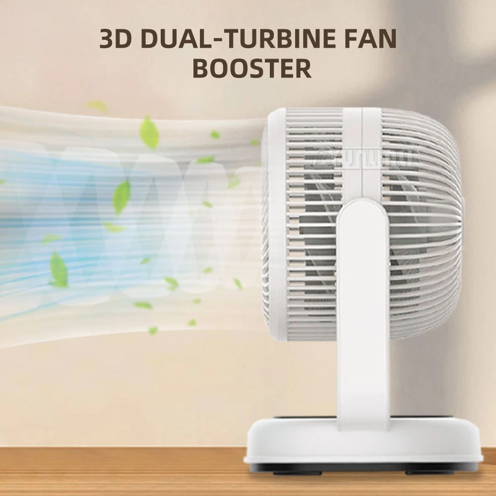 LOK-M9B مروحة توزيع سطح المكتب الصامتة فائقة القوة ومروحة كهربائية صغيرة التوصيل للاستخدام المكتبي والمنزلي