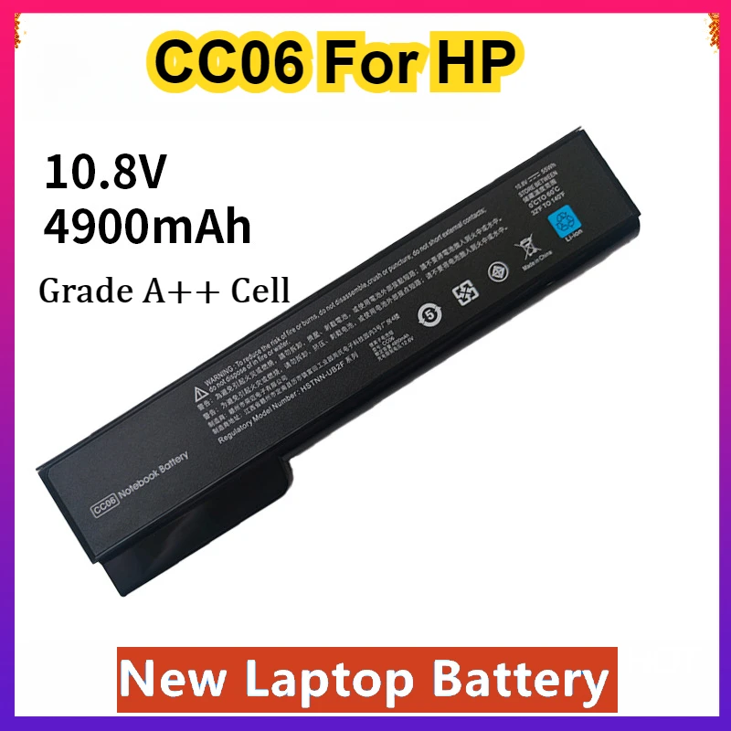 

CC06 CC09 6Cell 4900MAH Laptop Battery for HP EliteBook 8460p 8460w 8470p 8470w 8560p 8570p 6360b 6460b CC06XL HSTNN-CB2F