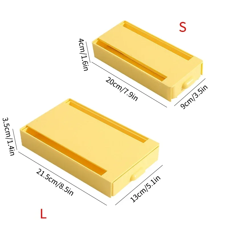 Rectangle Hidden Storage Box Under The Desk Self-Adhesive Drawer Storage Box Pen Stationery Sundries Case Sliding Organizer